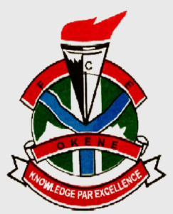 Logo of the Federal College of Education, Okene