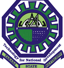 The logo of Taraba State Polytechnic
