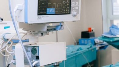 Medical Equipment on an Operation Room