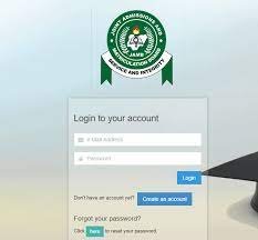 A picture showing how to check one's admission status on the JAMB portal.