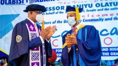 OOU's top graduating students receive automatic employment of N2 million from the Ogun state government.