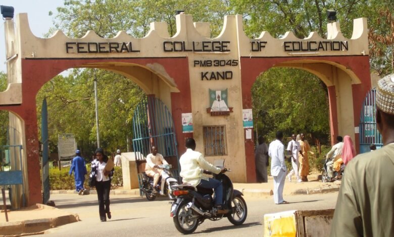 Admission list for FCE Kano's first batch of NCE Part-Time students 2021/2022