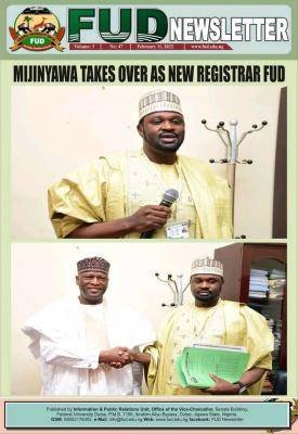 FUDutse gets new registrar.