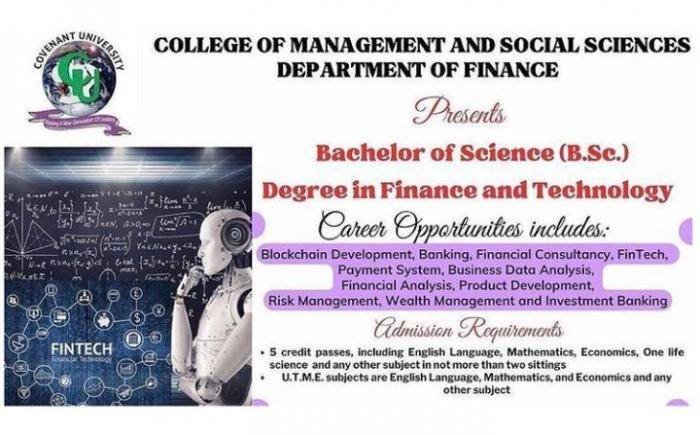 Covenant University begins a degree program in FinTech