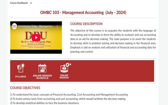 management accounting dpu
