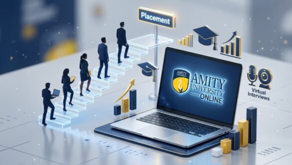 amity university online mba placement guide