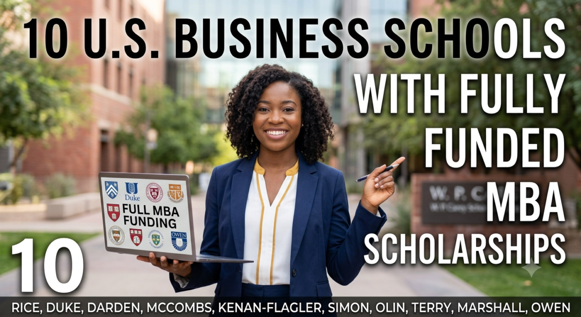 us business schools offering mba scholarships