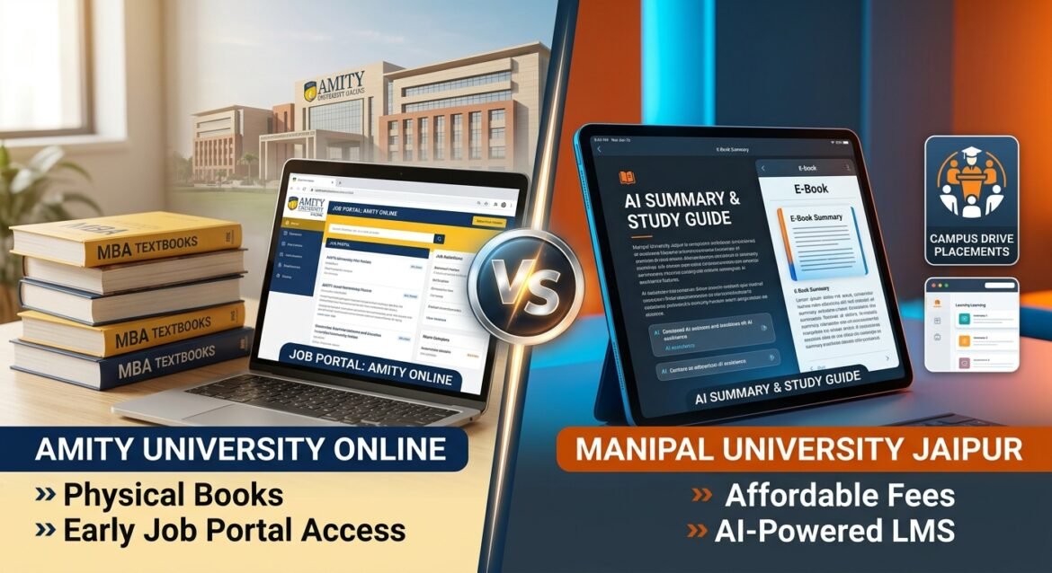 Manipal vs Amity online mba